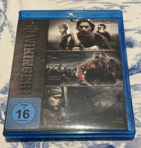 --WIKINGER BOX-DREI EPISCHE WIKINGER SAGAS - (GERMAN IMPORT) Viking - Picture 1 of 2