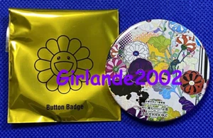Takashi Murakami Mononoke Kyoto exhibition Official Button Korin's Flower - Picture 1 of 1