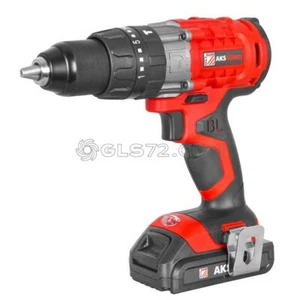 TRAPANO AVVITATORE A PERCUSSIONE A BATTERIA BRUSHLESS 18V 2 Ah HOLZMANN AKS45IND - Picture 1 of 4