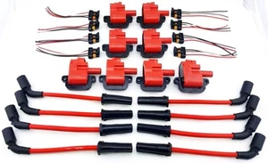 IGNITION COIL WIRES FOR 97-05 350 5.7L 5.7 GM PONTIAC FIREBIRD GTO LS1 CTS-V LS6 - Bild 1 von 2