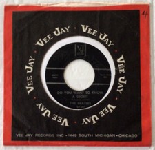 45 RPM "DO YOU WANT TO KNOW A SECRET/THANK YOU GIRL" BEATLES 1964