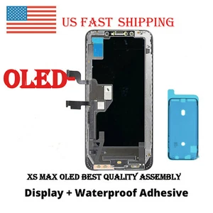 US For iPhone XS Max  OLED  Display Touch Screen Digitizer Replacement - Picture 1 of 10