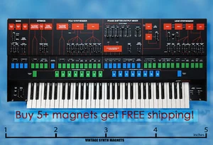 ARP OMNI 2 1 QUADRA ODYSSEY QUARTET 2500 2600 AXXE sintetizador nevera imán - Imagen 1 de 16
