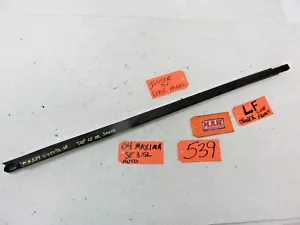DOOR PANEL LEFT FRONT INSIDE GLASS WINDOW SEAL MOLDING RUBBER for 04-08 MAXIMA - Picture 1 of 2