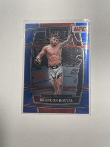 2022 Panini Select UFC Brandon Royval #6 Blue Prizm