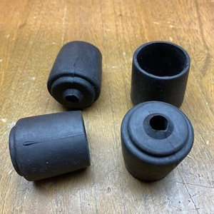 "Silla andador bastón muleta punta de goma pie 1"" sin marcas (lote de 4) ENVÍO GRATUITO" - Imagen 1 de 5