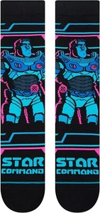 NWT Youth Medium 11-2 Stance Disney Pixar Buzz Lightyear Command Toy Story Socks - Picture 1 of 3