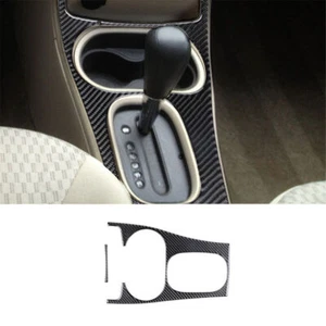 2Pcs Carbon Fiber Central Control Gear Panel Stickers Trim For Chevrolet COBALT - Bild 1 von 12