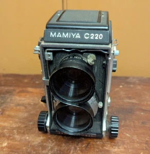 Mamiya C220 Professional TLR Medium Format Body + SEKOR 65mm f/3.5 Lens  Working - Picture 1 of 20