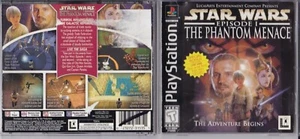 Star Wars: Episode I - The Phantom Menace (Sony PlayStation 1, 1999) *NO MANUAL* - Picture 1 of 2