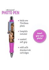 Shot2go Photo Picture Gift Pen Personalised Create Your Own Photo Pen Pink