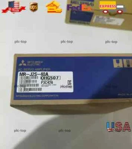One New Mitsubishi MR-J2S-40A Servo Drive MRJ2S40A In Box Fast Shipping - Picture 1 of 5