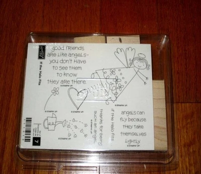 Juego de estampillas de goma vintage retiradas si el halo encaja edición limitada Unu Foto 1 de 3