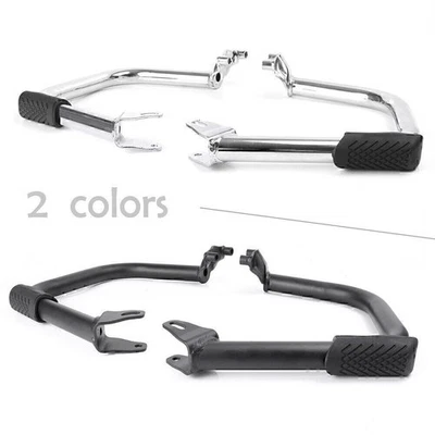 Protector de barra de choque de acero del motor para Harley Street 500/750 2015-2019 cromado/negro Foto 1 de 4