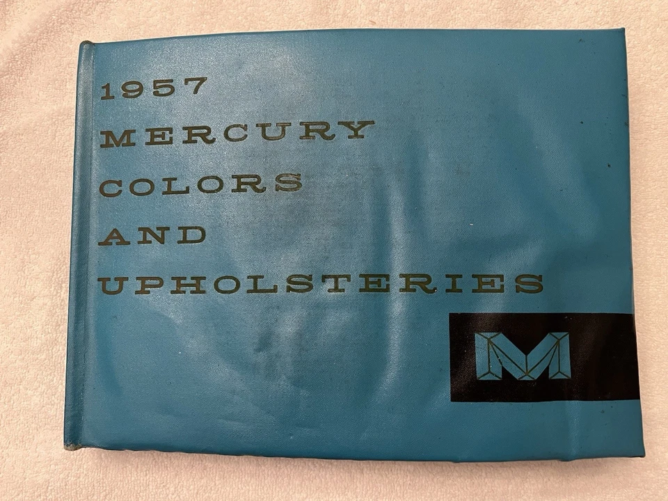 1957 Mercury Dealership Color and Upholstery Showroom Album - Image 1 of 4