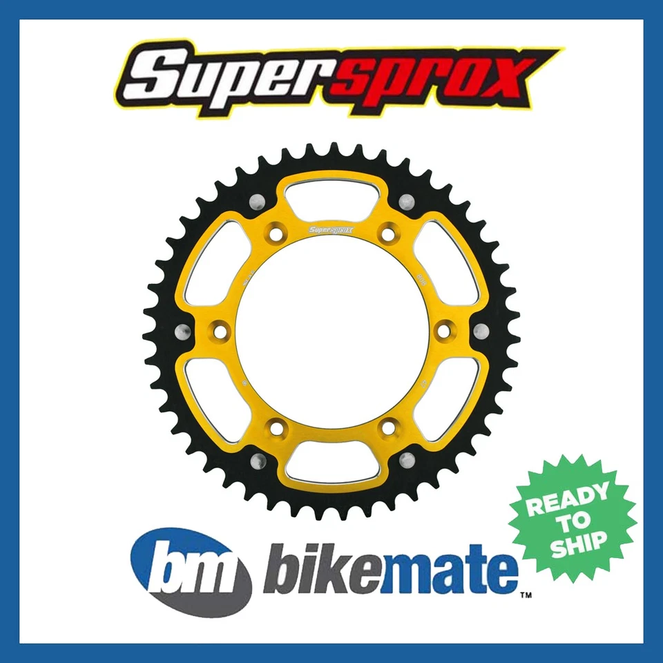 Sprocket Rear Stealth Gold 520-44T for HONDA XL 250 R 1982 1983 - Image 1 of 1