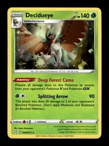 Pokemon TCG: Shining Fates - Decidueye - 008/072 Holo - Imagen 1 de 2