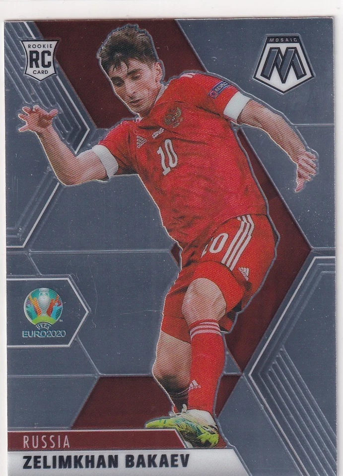 2021-22 MOSAIC RC ZELIMKHAN BAKAEV RUSSIA ROOKIE SOCCER #2345 - Image 1 of 1