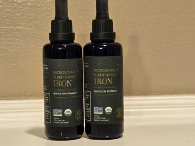 2 Ferro Microssomal de Cura Global à Base de Plantas 2x 2 fl oz * SELADO Expira em 7/2026 - Imagem 1 de 3