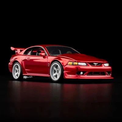 PRESALE Hot Wheels 2000 Ford Mustang SVT Cobra R RLC Exclusive Red FREE SHIPPING - Image 1 of 3