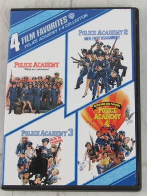 Police Academy #1-4  (DVD, 1985) - Image 1 of 4