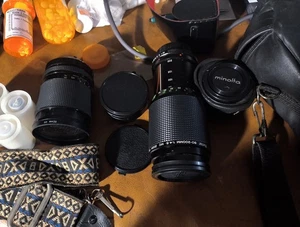 Vivitar Series 1 200mm f/3.0 Prime Lens-l& 80 Mm 2 2x Tele Converter EUC Bag - Picture 1 of 8