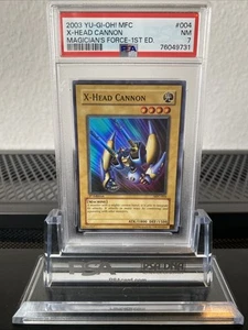 YuGiOh PSA X-Head Cannon | Magician’s Force 1. Edition | Vintage Graded Card MFC - Bild 1 von 9