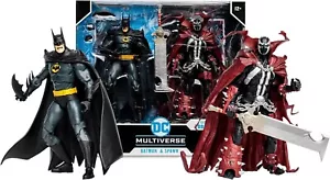 DC Multiverse BATMAN & SPAWN Based on Comics by Todd McFarlane Collectibles - Picture 1 of 14