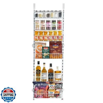 Organizador de despensa sobre la puerta VEVOR, organización y almacenamiento de despensa de 6 niveles, Foto 1 de 4
