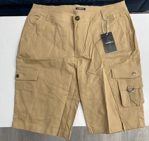 Flamingals Hiking Shorts for Women Flap Pocket Design Bermuda Cargo Shorts M - Picture 1 of 5