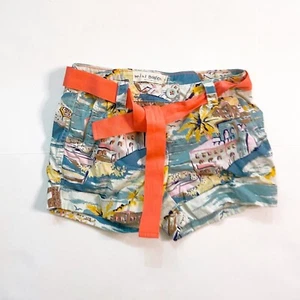 Mini Boden Girls Cityscape Shorts, Size 9 - Picture 1 of 5
