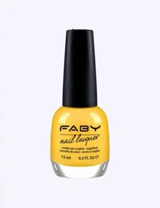 Smalto per Unghie colore giallo sorrento limone vegan cruelty free FABY - Imagen 1 de 1