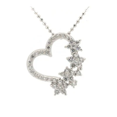 Collar de diamantes Ponte Vecchio 0,53 quilates oro blanco 18 quilates  Foto 1 de 4