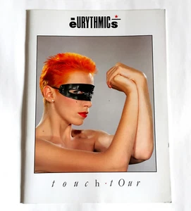 EURYTHMICS Touch Tour 1984 JAPAN PROGRAM BOOK Annie Lennox Dave Stewart B01 - Picture 1 of 11