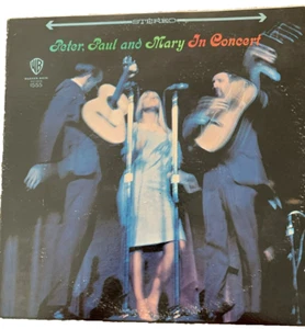 Peter, Paul & Mary "In Concert" 1964 Warner Bros. Records -2 LP vinyl set  Live - Imagen 1 de 13