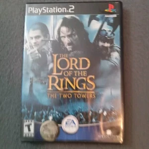 Lord of the Rings The Two Towers (PlayStation 2, 2004) PS2 Complete CIB - Picture 1 of 9