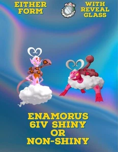 Pokemon Scarlatto e Viola Lucido o Non Lucido 6IV Enamorus con Vetro Rivelazione - Foto 1 di 3
