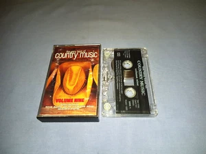 V/A THE VERY BEST OF COUNTRY MUSIC VOLUME NINE CASSETTE TAPE ALBUM - Picture 1 of 2