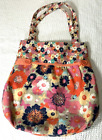Women's Purse Shoulder Handbag Flowered Hippie Boho 100% Cotton