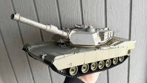 RC Tank M1A2 Abrams Battle Tank 1/24 Scale Real Action Semi functional FOR PARTS - Picture 1 of 22