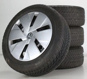 VW ID.3 Winterräder Bridgestone 18 Zoll Felgen Stahlfelgen schwarz 1EA601027 - Bild 1 von 5