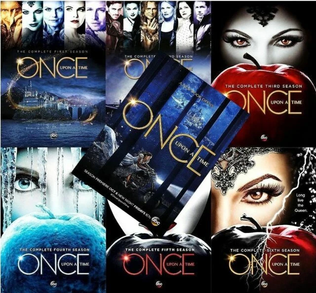Once Upon a Time Complete Series Seasons 1-7 DVD USA New Sealed Free Shipping! - Image 1 of 1