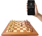 Pro Electronic Chess Board Set,All Wood Full Chess Pieces Recognition19.6" board