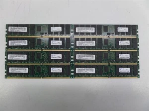 Lot of 8 - Samsung M338T5750CZ3-CD5M2 2GB PC2-4200 DDR2-533 CL4 Server Memory - Picture 1 of 5