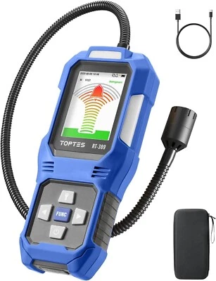 ✅TOPTES RT-389 Rechargeable Refrigerant Leak Detector, HVAC Freon Leak Detector - Image 1 of 4