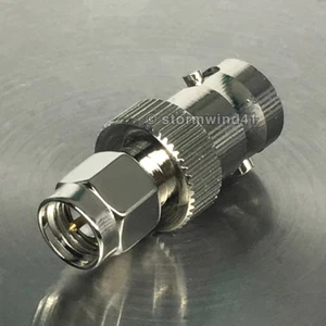 BNC-Buchse / SMA-Stecker - Koax-Adapter zum Konvertieren von Kabelstecker * US-Verkäufer - Bild 1 von 1