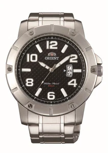 ORIENT FUNE0004B0 Herrenuhr Edelstahl Schwarz Analog - Bild 1 von 2