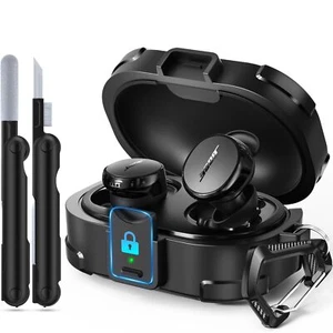 with Safety Lock Case for Bose New QuietComfort Earbuds Case2024Military-Grad... - Zdjęcie 1 z 7