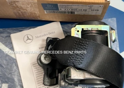 Cinturón derecho regazo y hombro negro mercedes-benz clase e 2003-2009 21186012869c94 Foto 1 de 3