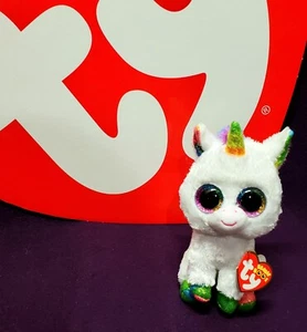 TY Beanie Boo 36852 Pixy the Unicorn 6" Plush NEW with TAGS NOS - Picture 1 of 9